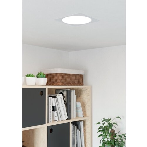 Eglo 901402 - led ugradno stropno svetlo fueva LED/18,5W/230V 21,6x21,6 cm belo Slike