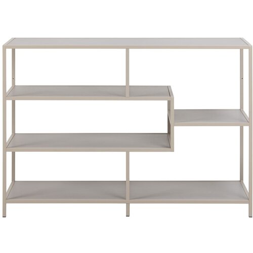 Actona Siva biblioteka 114x78x35 cm Seaford – Cijene