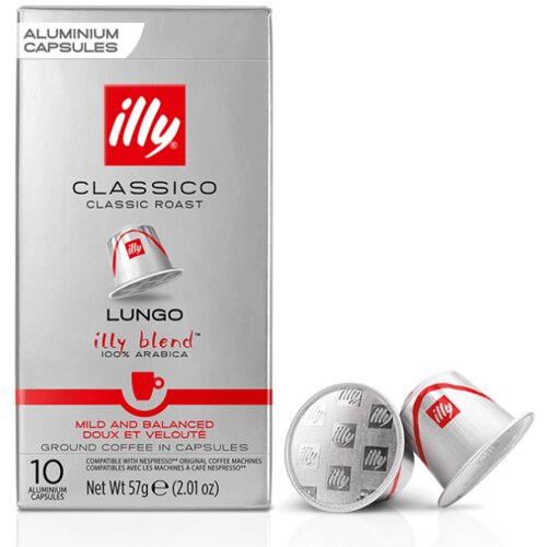 Illy kava v alu kapsulah* lungo Cene