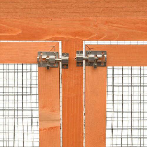  Kavez za ptice od masivne borovine i jelovine 125,5x59,5x164 cm Slike