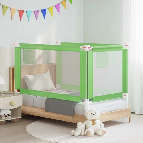  Sigurnosna ograda za dječji krevet zelena 150 x 25 cm tkanina Cijene