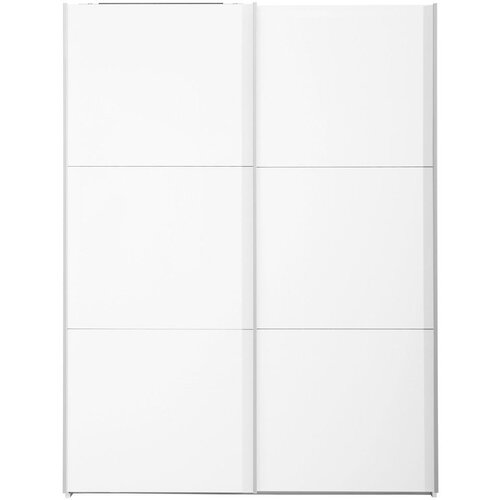 XORA omara z drsnimi vrati, bela Slike