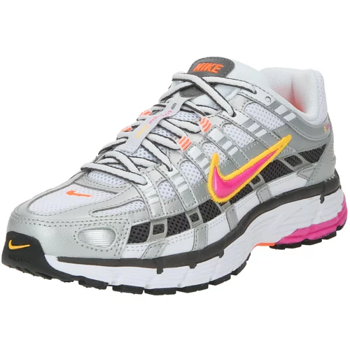 Nike Sportswear Niske tenisice 'Nike P-6000' žuta / neonsko narančasta / crna / bijela