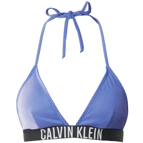 Calvin Klein Swimwear Bikini zgornji del modra / marine / bela