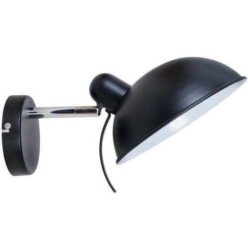  Zidna lampa Durio, 1x40W, E14, Crna Slike