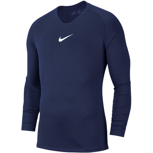 Nike Majice z dolgimi rokavi Dry Park First Layer LS Jr Longsleeve Modra Cene