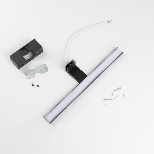 Aigostar LED osvetljenje za kupatilsko ogledalo LED/8W/230V 4000K 40 cm IP44 crno Slike