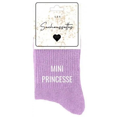 Les Sachoussettes Nogavice Mini princesse Vijolična Slike