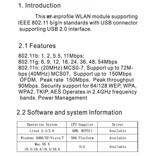 Gembird WNP-UA150P-01 ** 5dBi High power USB wireless adapter 150N (447) Slike