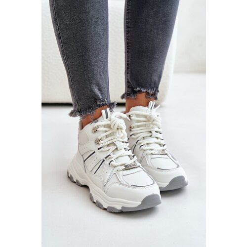 Big Star Insulated women's sneakers white Cene