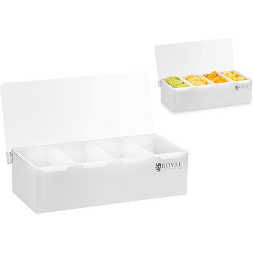 Royal Catering Polipropilenske barmanske posode za dodatke pijačam, 4 kom + ohi&amp;scaron;je, (21384295) Slike