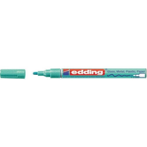 Edding paint marker E-751 1-2mm, metallic zelena Cene