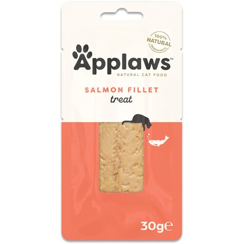Applaws Cat Salmon Loin - Varčno pakiranje: 3 x 30 g Slike