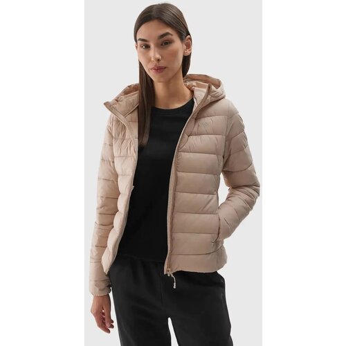 4f Women's Down Jacket With Hood Beige WAW24TDJ Cene
