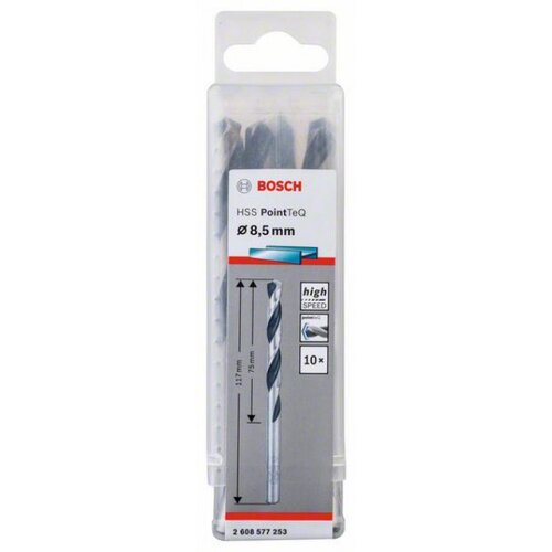 Bosch HSS spiralna burgija PointTeQ 8,5 mm ( 2608577253 ) Slike