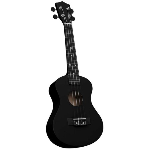 VidaXL Set dječjeg ukulelea Soprano s torbom crni 23 &amp;quot; Slike