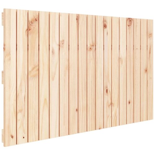 vidaXL Stensko posteljno vzglavje 108x3x60 cm trdna borovina, (20954430) Cene