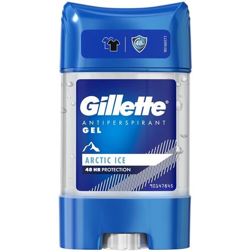 Gillette Arctic Ice Antiperspirant Gel 48HR gel antiperspirant 70 ml za moške Cijene