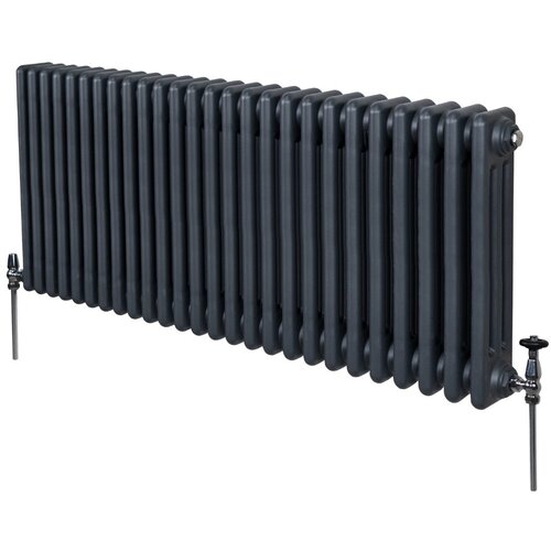 Monster tradicionalni 3 stebrični radiator - 600 x 1192 mm - antracitno siva, (21569888) Cene