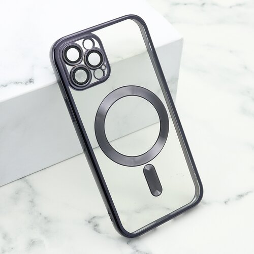 Maska za telefon CAMERA PROTECT MagSafe za iPhone 12 Pro (6.1) crna Cene