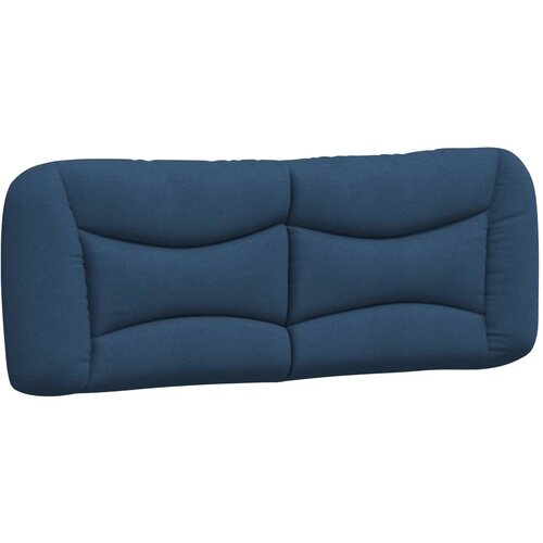 Maison Chic posteljno vzglavje - vzglavna omarica - vzglavna stranica modra 120 cm blago, (21704152) Cene