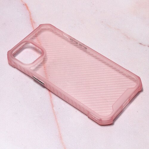 maska carbon crystal za iphone 14 6.1 pink Slike