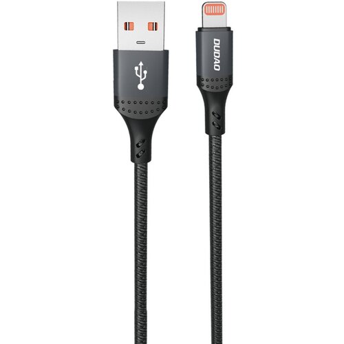  Kabel za polnjenje Dudao L3SL USB - A / Lightning 3A 30W 1,2m - Črna KP41381 Cene