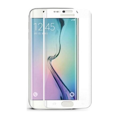 AMA kaljeno zaščitno steklo za samsung galaxy S6 edge plus, full cover 3D, belo Cene