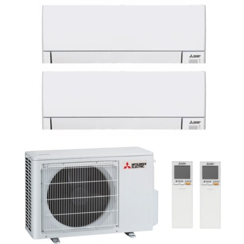 Mitsubishi Klimatska naprava 2x MSZ-AY35VGKP-E1/MXZ-2F53VF4-E1 z montažo Cene