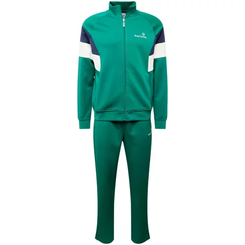 Sergio Tacchini Jogging komplet 'PERO' mornarsko plava / smaragdno zelena / bijela