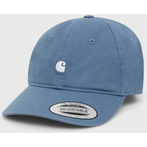 Carhartt WIP Pamučna kapa sa šiltom Madison Logo Cap bez uzorka, I023750.20EXX