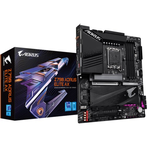 Gigabyte MB Z790 AORUS ELIT AXLGA1700; 4xDDR5; 4xM.2; 6xSATA10xUSB; HDMI, DP; WIFI; ATX Cijene