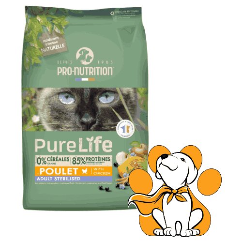 Pro Nutrition Pure Sterilised Au Poulet Chicken 2kg, Suva Hrana Na Bazi Piletine Cene