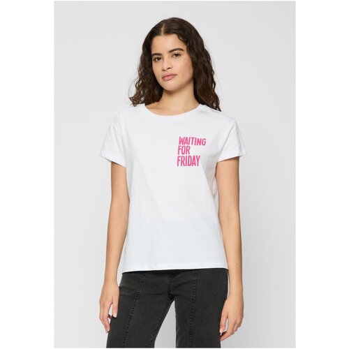 Mister Tee Women's T-shirt Waiting For Friday white Cene
