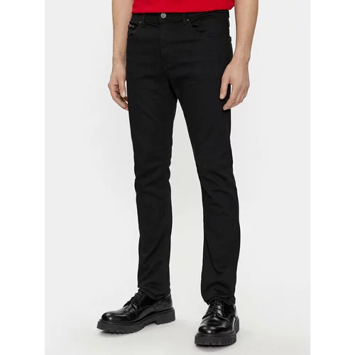 Karl Lagerfeld Jeans hlače 265840 541861 Črna Slim Fit