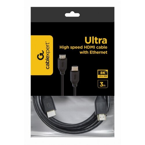 Gembird HDMI kabel 8K pozlačeni kontakti - 3M Slike