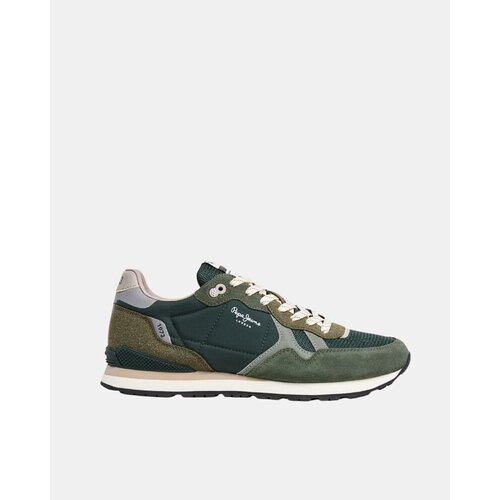 PepeJeans Nizke superge PMS400050 BRIT LEAGUE M Zelena Slike