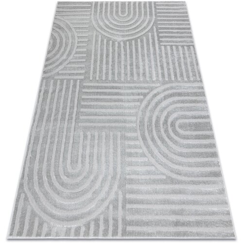 RugsX Preproge Preproga BALANCE 1918 siva - Geometrija, strukturn 240x330 cm Siva Cene