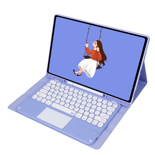 Ykcloud Flip cover in Bluetooth Tipkovnica YM-T970C za Samsung Tab S7+ 12.4&amp;quot; T970/Samsung Tab S7 FE 12.4&amp;quot; T730/Samsung Tab S8+ 12.4&amp;quot; X800, (20652207) Slike
