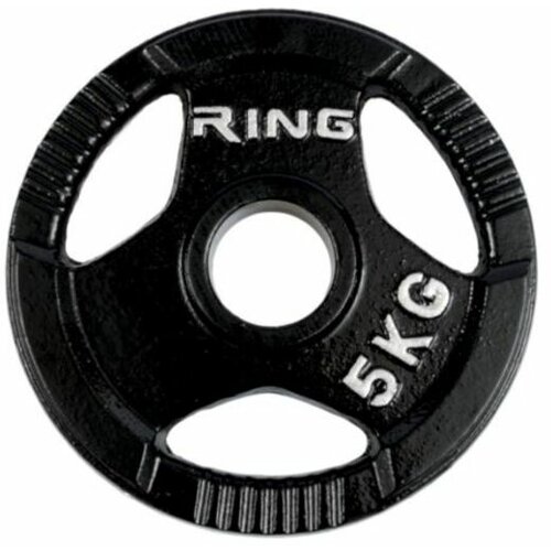 Ring Olimpijski tegovi liveni sa hvatom 1x5kg RX PL14-5 Slike