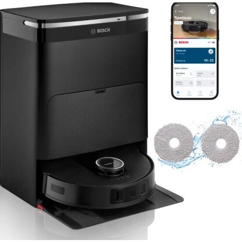 Bosch Robotski UsisivačSpotless MAX, 11.000 Pa360 LiDAR navigacija ( BCRDW3B ) Slike