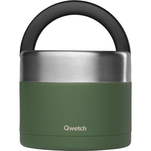 Qwetch Termo lunchbox posoda z ročajem 850 ml - mat kaki Cene