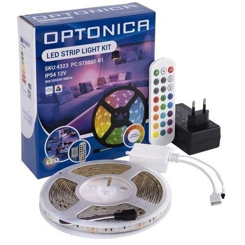Optonica LED traka 5M 8W RGB set IP54 4323 Slike