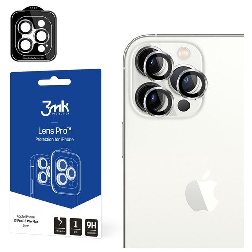 3mk za&amp;scaron;čita za lečo kamere za Apple iPhone 13 Pro / 13 Pro Max Slike