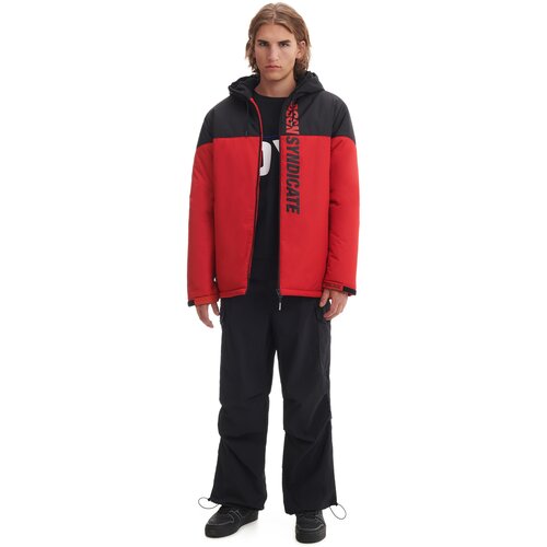 Cropp muška jakna s kapuljačom - Crvena  4458W-33X Cijene