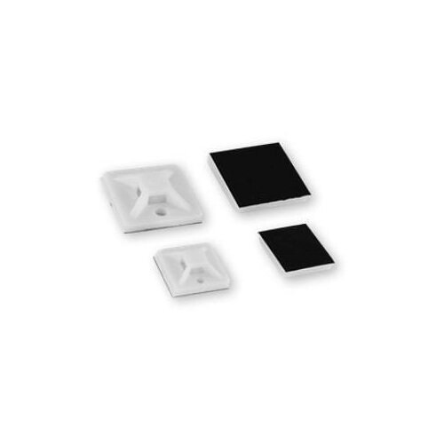 El. Mat nosač vezice SAMOL.4,8mm beli 28 x 28/PAK=100KOM/LH-MP-30 Slike