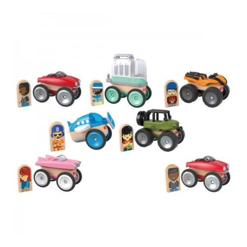 Fisher Price Rappelkist-drvena vozila avion,kamion... ( 762839 ) Cene