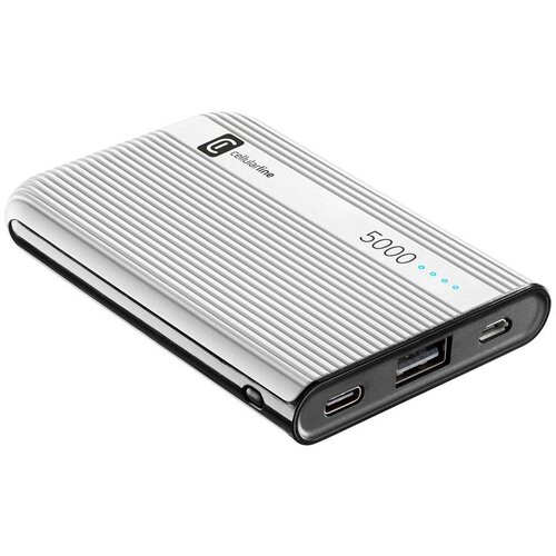 Cellular Line prijenosni punjač Tank 5.000 mAh bijeli Cijene