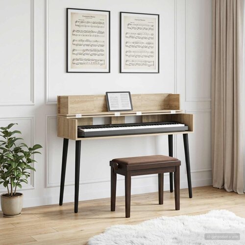 Studio radni stol Hrast sonoma 130 x 40 x 19,5 cm Cijene