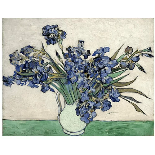 Fedkolor reprodukcija slike Vincenta Van Goghaa - Irises 2, 40 x 26 cm